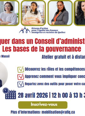 Envie de vous impliquer dans un Conseil d&rsquo;administration et de faire une différence dans votre communauté ?